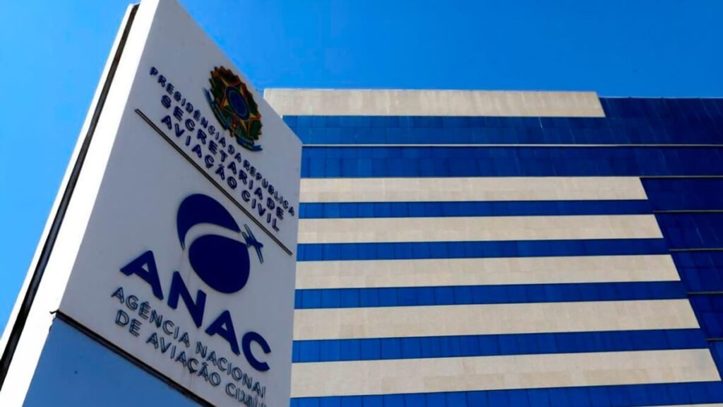 Foto do prédio da ANAC que regulamenta drones no Brasil.